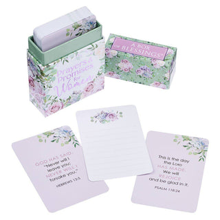 Box of Blessings Prayers and Promises for Women- Bible,Christian,Devotion,devotional,GIFT,gift idea,GIFT IDEAS,GIFT SET,gifts,pray,PRAYER,prayer journal,Praying-Ace of Grace Women's Boutique