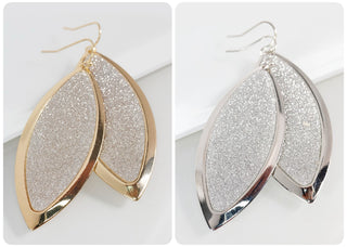 Glitter Dangle Earrings- Jewelry, LIVESALE, Sale-Ace of Grace Women's Boutique