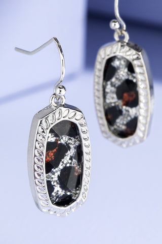 “Kindra” Style Glitter earrings- Jewelry, Live sale, Sale-Silver-Ace of Grace Women's Boutique