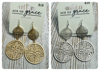 Statement Earrings- LIVESALE-Ace of Grace Women's Boutique
