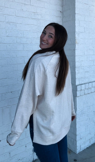 Extreme Soft Side Slit Pullover- clothing,COMFY,comfy sweatshirt,Curvy,fall clothes,Lulu,oversized sweatshirt,PLUS,plus size,PLUS SIZE HOODIE,plus size sweatshirt,PLUS SIZE TOP,plus sizes,plus sweatshirt,pullover,Softstream,Softstreme,sweatshirt,SWEATSHIRTS,Tops-Ace of Grace Women's Boutique