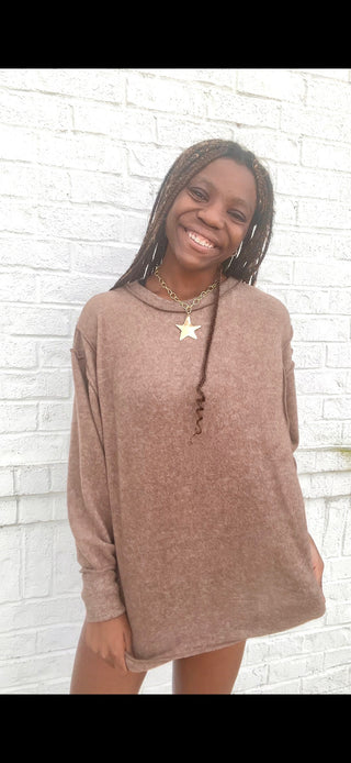 Softest Oversized Top- curv,Curvy,Hacci,oversized,oversized sweater,OVERSIZED TEE,OVERSIZED TOP,PLUS,plus size,SOFT,soft shirt,SOFT TEE,soft top,Tops-Ace of Grace Women's Boutique