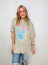 Khaki Wild & Free Graphic Tee