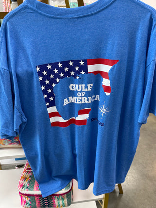 Gulf of America Graphic Tee- clothing-Ace of Grace Women's Boutique