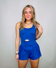Classic One Piece Cut Out Athletic Romper