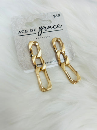 The Abigail Statement Earrings- Accessories, earring, EARRINGS, gold earrings, Jewelry-Ace of Grace Women's Boutique