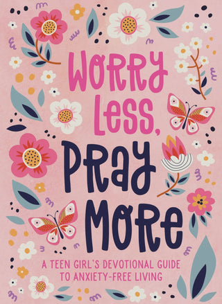 Worry Less, Pray More (teen girl)- Bible,book,Books,Devotion,devotional,gifts-Ace of Grace Women's Boutique