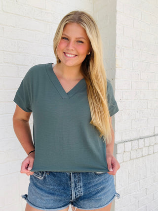 V-Neck Dolman Top- Dolman,Perfect for work,summer work top,Tops,work,WORK SHIRT,Work tank,WORK TOP,WOVEN,WOVEN TOP-Ace of Grace Women's Boutique