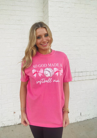 Softball Mom Graphic Tee- COMFORT COLOR,Curvy,graphic T-shirt,GRAPHIC TEE,Graphic Tees,graphic tshirt,MAMA,mama shirt,mama top,MOM,mom top,Momma,plus size,plus size graphic tee,PLUS SIZE TOP,softball,Tops-Ace of Grace Women's Boutique