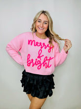 Queen of Sparkles Pink Merry & Bright Top