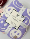 Happy Cozy Blanket- blanket, decor, room decor, sleep, soft blanket, throw blanket-Purple-Ace of Grace Women's Boutique