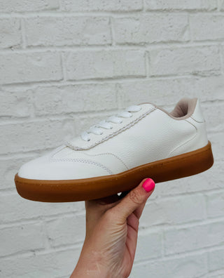 White Bow Double Lace Sneakers- Bow detail,BOWS,FOOTWEAR,Madelynn,MadelynnGrace,shoe,Shoes,star shoes,white shoes-Ace of Grace Women's Boutique