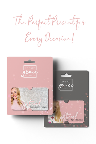 Gift Cards- Accessories, CARDS, GIFT, gifts-Ace of Grace Women's Boutique