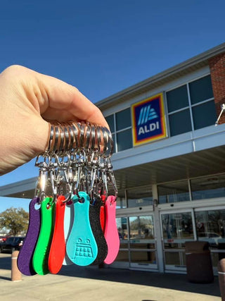 Shopping Cart Key - Random Pull- Accessories,accessory,Aldi,Buggy,Cart,for keys,KEY,KEYCHAIN,KEYS,Quarter,Shopping-Ace of Grace Women's Boutique
