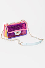 Colorful Neon Clear Purse