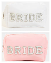Bride Pearl Patch Cosmetic Bag