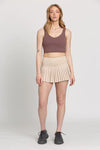GOLD HINGE Pleated Skirt - Baja Beige- -Ace of Grace Women's Boutique
