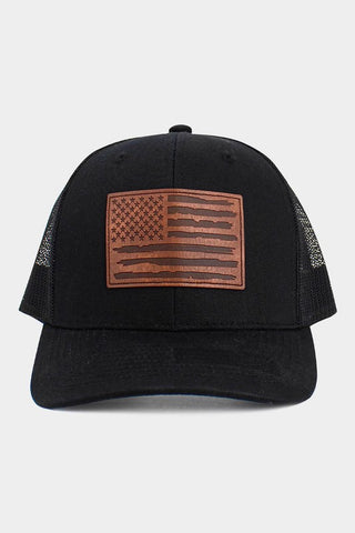 USA Flag Patch Trucker Hat- Accessories,AMERICAN FLAG,cap,Flag,HAT,hats,men,MEN GIFTS,men hat,MEN'S GIFTS,men's hat,mens,Mens Corner,patriotic,trucker hat,trucker hats-Ace of Grace Women's Boutique