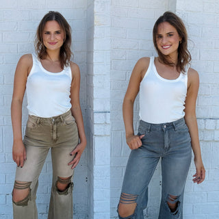 Distressed Cropped Jeans- Acid,black jeans,Bottoms,Colored jeans,Curvy,denim jeans,DISTRESSED,distressed jeans,fall jeans,JEANS,MID RISE JEANS,PANTS,plus jeans,PLUS SIZE JEANS,ripped jeans,zenana-Ace of Grace Women's Boutique