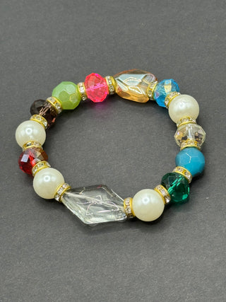 Multi color stone bracelet- LIVESALE-Ace of Grace Women's Boutique
