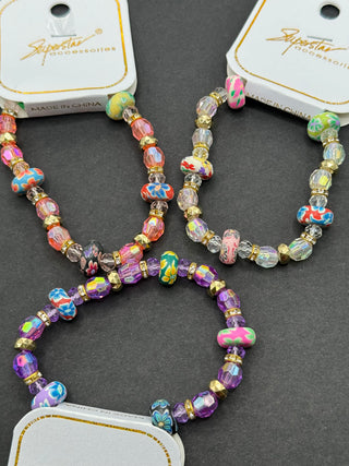 Clay Beaded Bracelets - RANDOM PULL- LIVESALE-Ace of Grace Women's Boutique