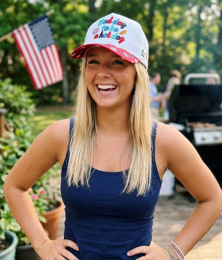 Bad Day to be a Hot Dog Embroidered Hat (PREORDER)- Accessories,accessory,cap,HAT,hats,Seasonal,trucker hat,trucker hats-Ace of Grace Women's Boutique