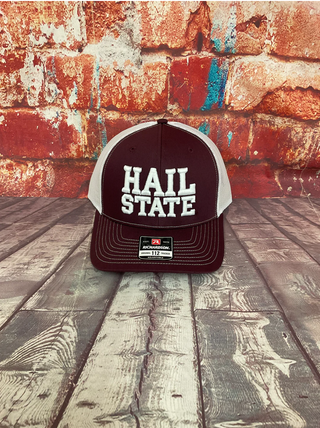 Hail State Puff Hat- Accessories, men, MEN GIFTS, MEN'S GIFTS, men's hat, mens, Mens Corner-Ace of Grace Women's Boutique