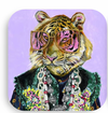 Big Cats Coasters | Tart By Taylor- coasters, decor, decorations, dorm decor, house decor, house decorations, room decor-Tiger-Ace of Grace Women's Boutique