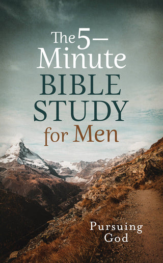 The 5-Minute Bible Study for Men: Pursuing God- book,Books,Devotion,devotional,gifts,men,MEN GIFTS,MEN'S GIFTS,mens,Mens Corner-Ace of Grace Women's Boutique