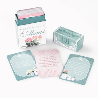 Box of Blessings Moments with God for Moms- Bible,Christian,Devotion,devotional,GIFT,gift idea,GIFT IDEAS,GIFT SET,gifts,pray,PRAYER,prayer journal,Praying-Ace of Grace Women's Boutique