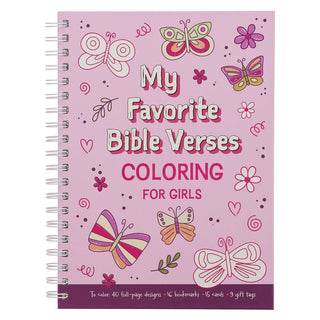 Coloring Book Favorite Bible Verses for Girls Wirebound- activity,Bible,Christian,coloring,Devotion,devotional,GIFT,gift idea,GIFT IDEAS,GIFT SET,gifts,INSPIRATIONAL,KIDS,pray,PRAYER,prayer journal,Praying-Ace of Grace Women's Boutique