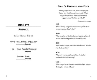 Bible Trivia Test- -Ace of Grace Women's Boutique