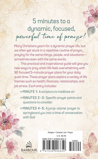 The 5-Minute Prayer Plan for When Life Is Overwhelming- Bible,Christian,Devotion,devotional,GIFT,gift idea,GIFT IDEAS,GIFT SET,gifts,pray,PRAYER,prayer journal,Praying-Ace of Grace Women's Boutique