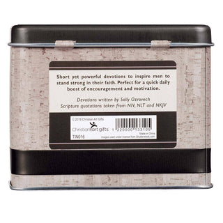 Cards in Tin Stand Firm- Bible,Christian,Devotion,devotional,GIFT,gift idea,GIFT IDEAS,GIFT SET,gifts,men,MEN GIFTS,MEN'S GIFTS,mens,Mens Corner,pray,PRAYER,prayer journal,Praying-Ace of Grace Women's Boutique