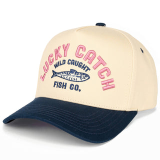 LUCKY CATCH Trucker Hat- Accessories,camo,camo hat,hair accessory,HAT,hats,Pink hat,trucker,trucker hat,trucker hats-Ace of Grace Women's Boutique