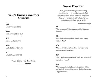 Bible Trivia Test- -Ace of Grace Women's Boutique