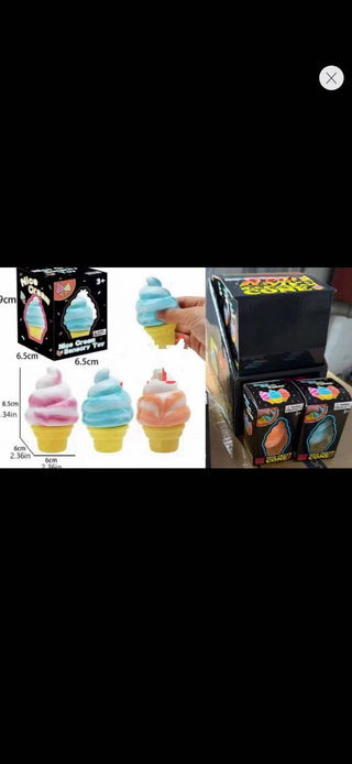 Squishy Ice Cream Cone- -Ace of Grace Women's Boutique