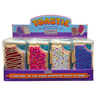 Toaster Pastry Mini Puffy Notebooks w/ Pen- gifts-Ace of Grace Women's Boutique