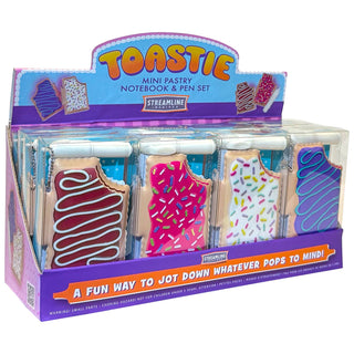Toaster Pastry Mini Puffy Notebooks w/ Pen- gifts-Ace of Grace Women's Boutique