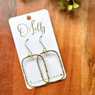 O’Lolly Hoop Gold Earrings- earring,EARRINGS,GOLD,gold earrings,Jewelry,o'lolly-Ace of Grace Women's Boutique