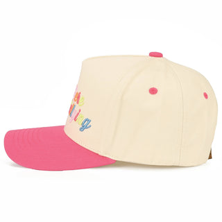 Out Here Dilly Dallying Two Tone Trucker Hat- Accessories,accessory,Hats-Ace of Grace Women's Boutique
