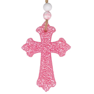 Beaded Cross Freshie- Air freshener,Baccarat,CAR FRESHIE,Diva,FRESHENER,Freshie,GIFT,gift idea,gifts-Ace of Grace Women's Boutique