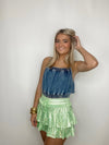 Darling in Denim Crop Top- crop top, denim, summer-Ace of Grace Women's Boutique