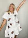 Tiered Sequin Football Dress- -Ace of Grace Women's Boutique