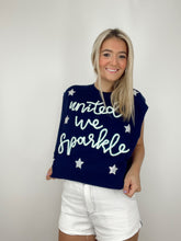 Queen Of Sparkles United We Sparkle Sweater Vest
