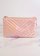 Sherman Pink Opal Quilted Crossbody