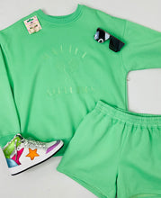 Malibu Green Athletic Sweatshorts