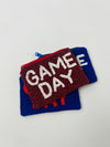Game Day Beaded Coin Purse- BEADED COIN, BEADED COIN PURSE, COIN POUCH, coin purse, game day, game days-Ace of Grace Women's Boutique