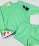 Malibu Green Athletic Pullover- COZY SET, GREEN, LOUNGE SET-Ace of Grace Women's Boutique