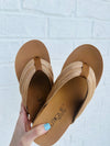 Rose Gold Platform Sandals - ONE SIZE 11 LEFT- platform sandals, SANDALS, SHOES, SLIP ON SANDALS-Ace of Grace Women's Boutique